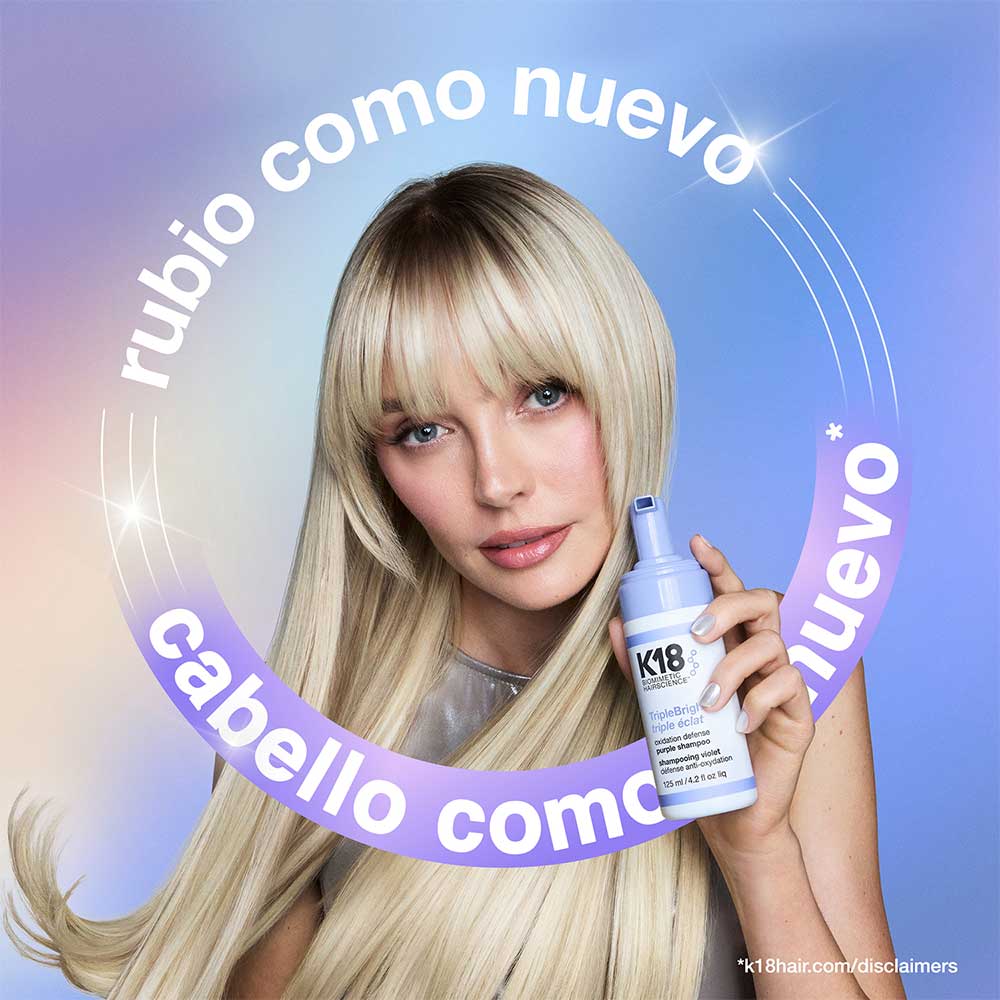 TRIPLEBRIGHT OXIDATION DEFENSE PURPLE SHAMPOO FOAM (SHAMPOO MORADO EN ESPUMA)